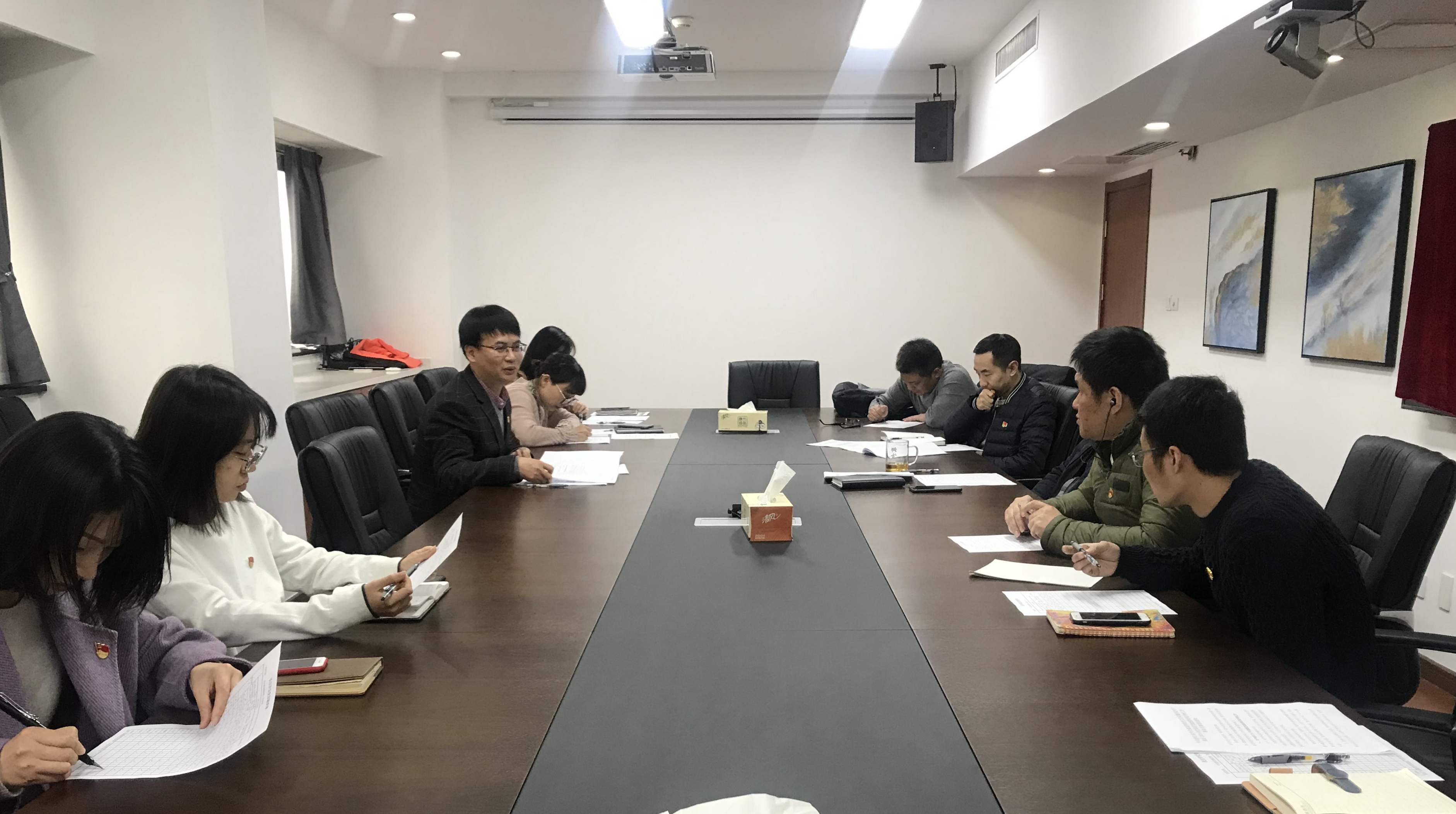 浙茶集團各黨支部開(kāi)展2019年度基層黨建述職評議考核、民主評議黨員和基層黨組織星級評定工作