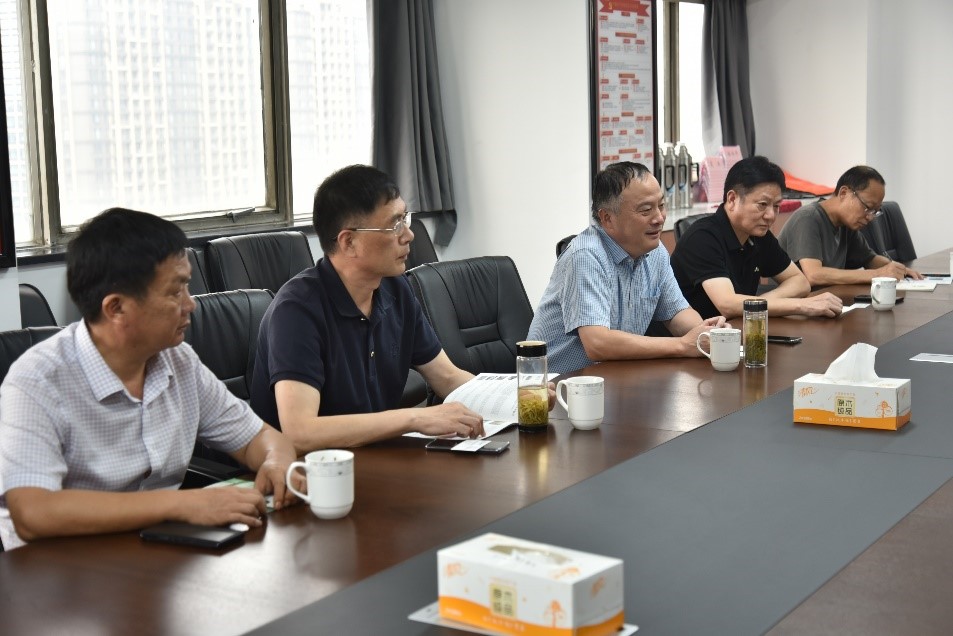 安徽皖墾茶葉集團書(shū)記、董事長(cháng)張國祥一行到浙茶集團考察交流